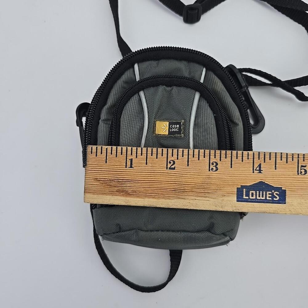 Case Logic Black Compact Camera Pouch Nylon, Padded, Belt Loop - Picture 9 of 11